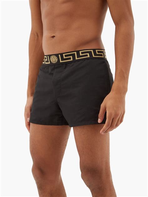 versace swim shorts men's.